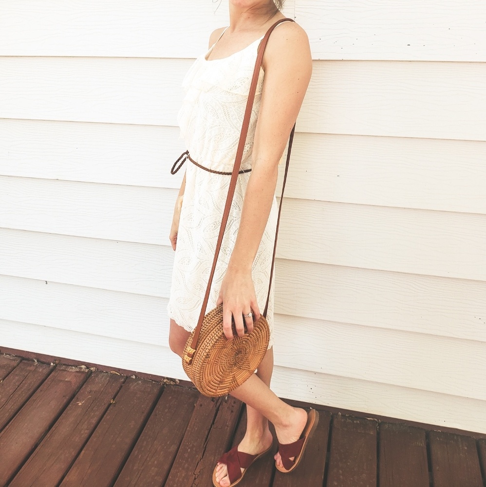 Boho High Low - Off white Dress.